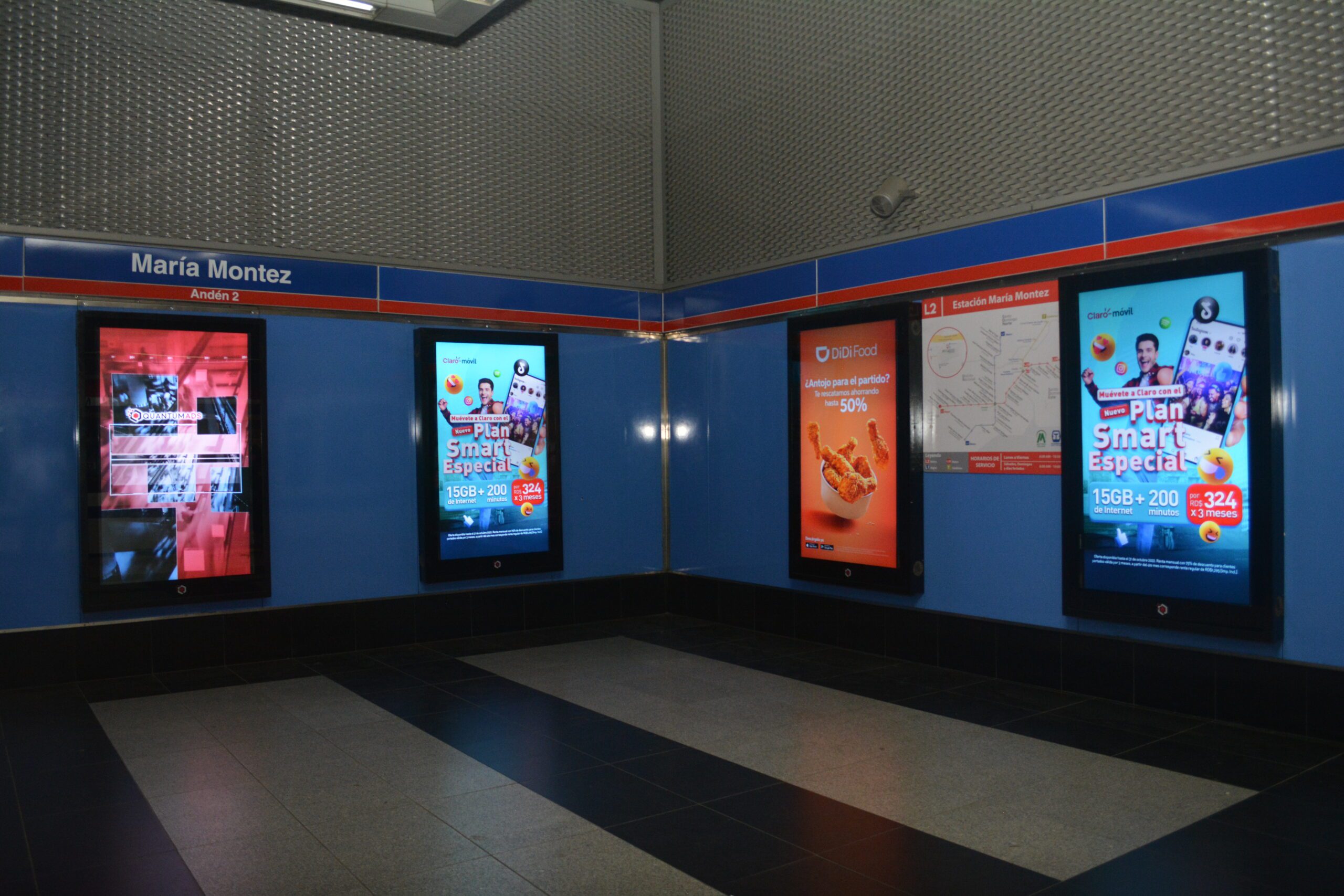 Estación Maria Montez - Campaña Claro
