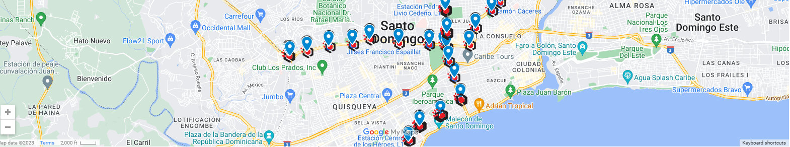 Mapa de ubicaciones